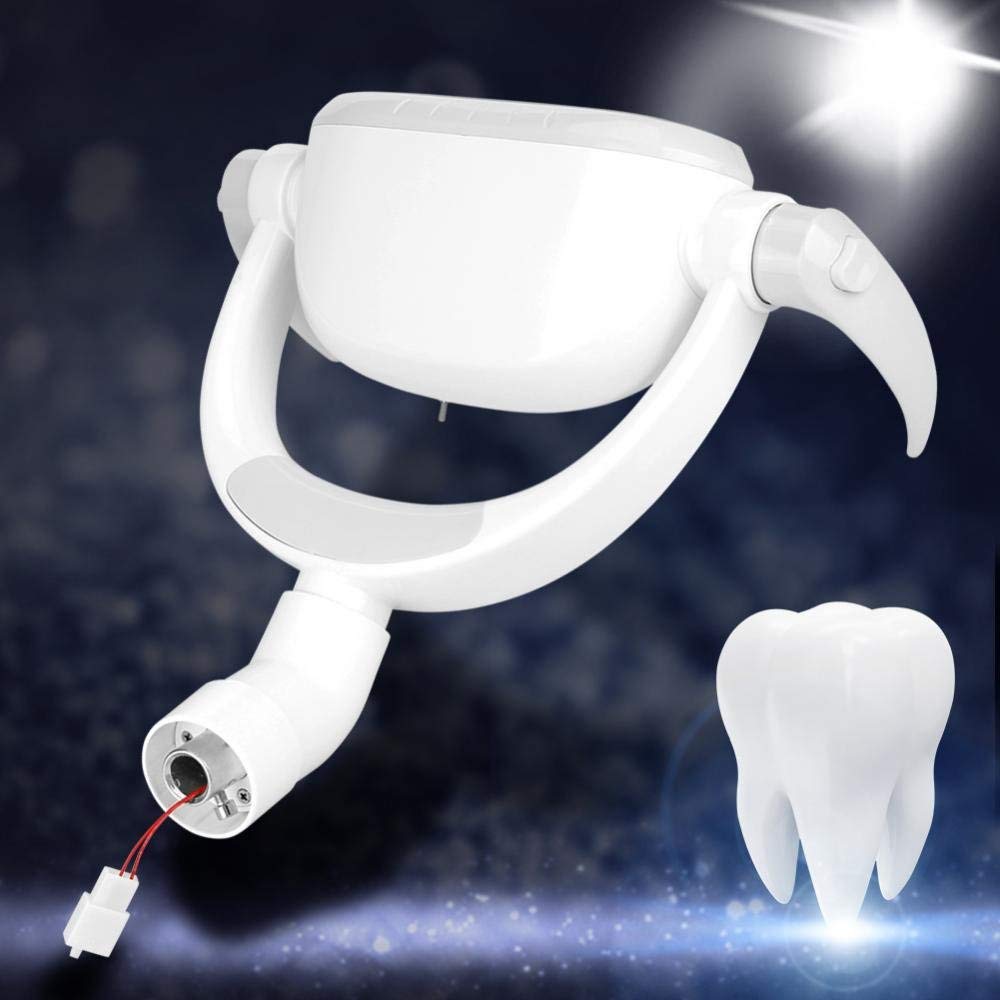 Dental Oral lampa LED z czujnikiem podczerwieni, 4 diody LED, lampa dentystyczna, lampa indukcyjna, do laboratoryjnego krzeseł, bezcieniowa lampa, akcesoria do krzeseł dentystycznych.