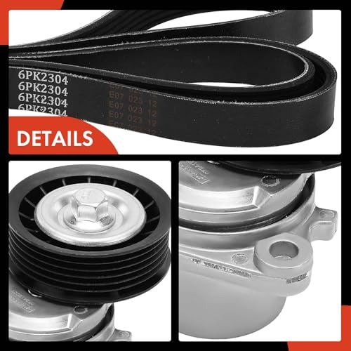 Kit de correa serpentina Mazda 6 2.5L 2010-2013 motor DOHC L4 7