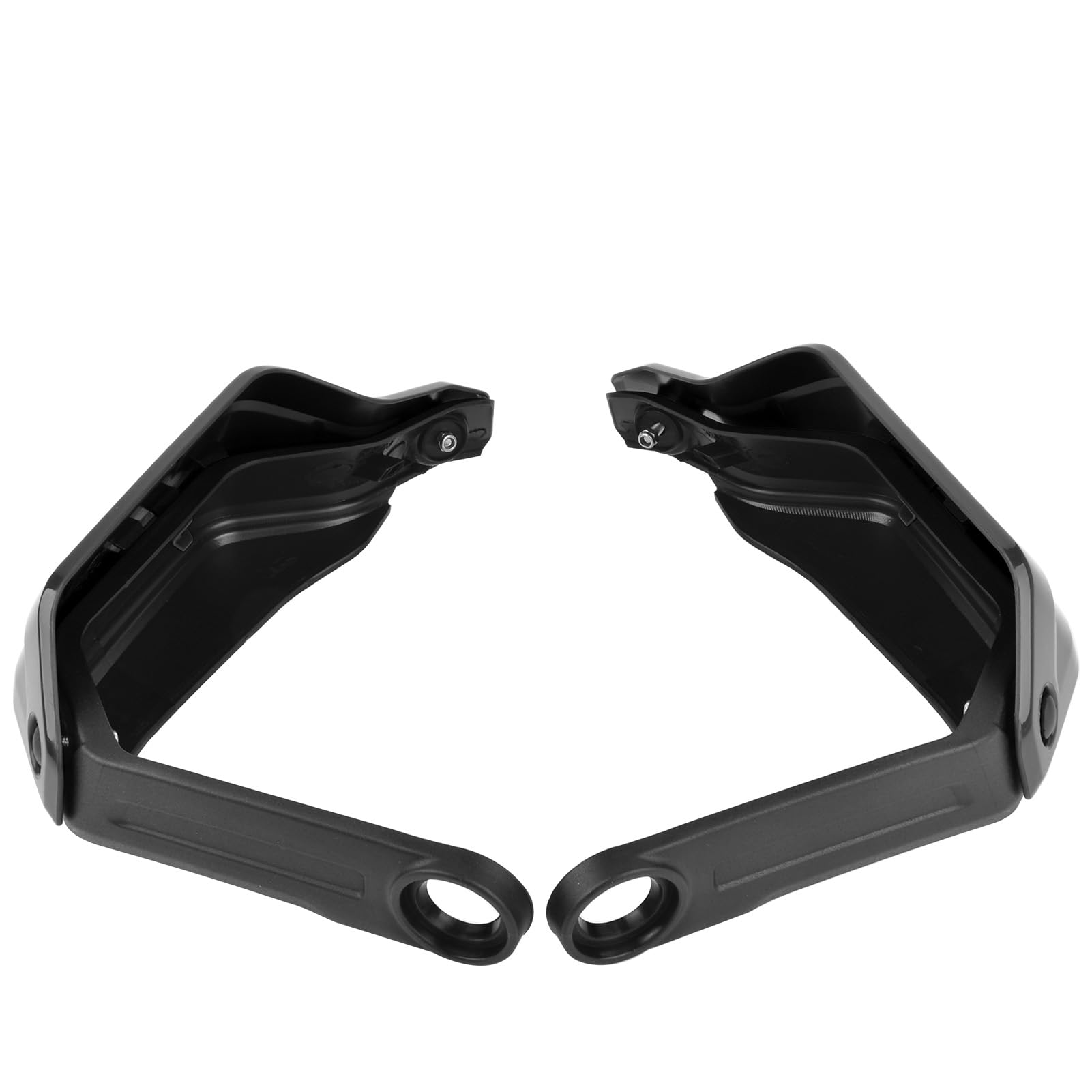 Protège-mains moto compatibles avec Transalp XL750 2023-2026 - Protection de levier de frein, guidon et pare-brise - Accessoires XL750 Transalp 750 (Noir - 2 paires)