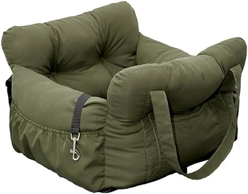 愛玩車車載バッグ無地デザインペット外出携帯バッグ運転シートクッションにすることができますペットの乗車する携帯バッグ車載ペット用品 (C,M)