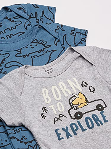 Image of Gerber unisex baby 8-pack Short Sleeve Onesies Bodysuits and Toddler T Shirt Set