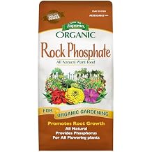 Espoma Rock Phosphate 7.25 lb Organic Plant Fertilizer for Outdoor Flower Or Vegetable Gardens Promotes Blooming & Root Growth for Use On All Plants