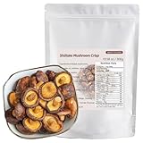 Shiitake Mushroom (10.58 Oz Bag) Shiitake Mushroom Crisp Snacks Crispy Mushrooms