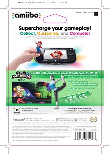 Wii Fit Trainer Amiibo (Super Smash Bros Series) #TOP1