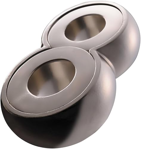 Miniatura 10 de BePuzzled  Reloj de arena Hanayama Metal Brainteaser Puzzle Mensa nivel 6, para edades de 12 años en adelante