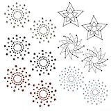 DUINIU 6 Pares De Pegatinas De Pecho De Cristal, Forro De Pecho Transpirable Antideslumbrante, Forro De Pecho Sexy Hueco, Forro De Pecho Sexy para Mujer, Forro De Pecho Temporal para Mujer.