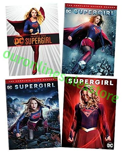 Supergirl Complete Superhero TV Series All 1-4 Seasons DVD Set