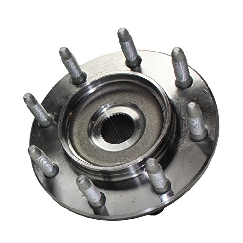 Detroit Axle - 4WD Front Wheel Bearing Hub Assembly Replacement for Chevy GMC Silverado Sierra 1500 Suburban Yukon XL Avalanche 2500 3500 Hummer H2-515058