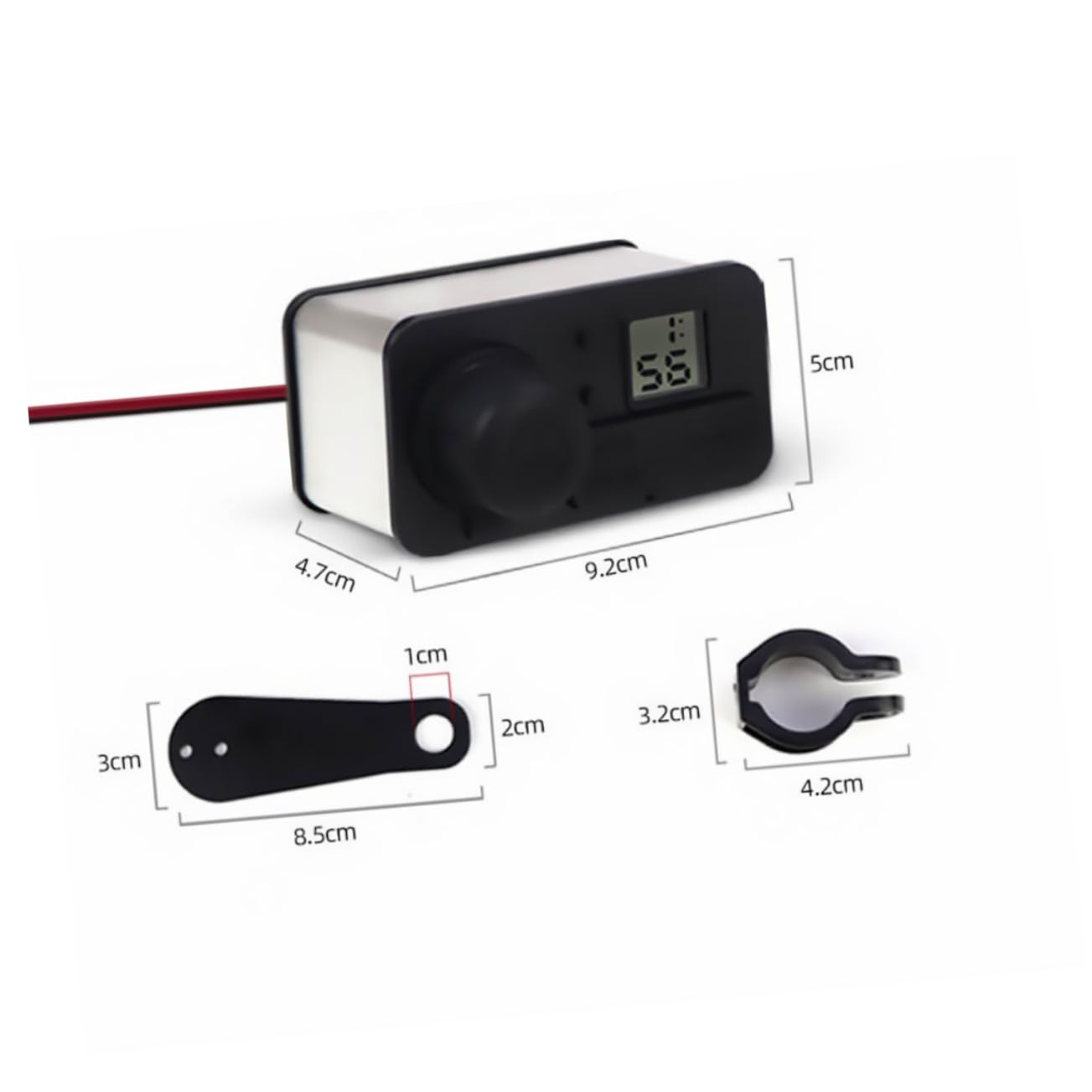 SHINEOFI Caricabatterie Usb Per Con Adattatore Per Accendisigari e Supporta Ricarica Rapida Per Telefoni e Tablet