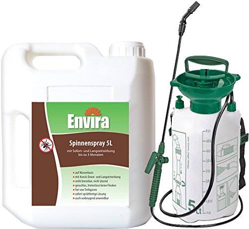 Preisvergleich Produktbild Envira Spinnenspray 5Ltr mit Drucksprüher