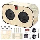 DIY Bluetooth Lautsprecher,Elektronik Baukasten,Lautsprecher Bausatz,Holz Experimente Wissenschaft für Jugendliche,Bluetooth-Lautsprechers STEM-Spielzeug Coole Geschenkideen für ab 14 Jahre Teenager