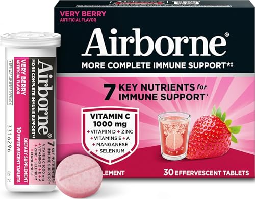 Airborne Immune Support Effervescent Tablets, Very...