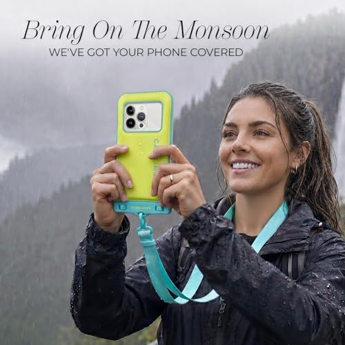 Image of Case-Mate IP68 Waterproof Phone Pouch - Citrus Splash