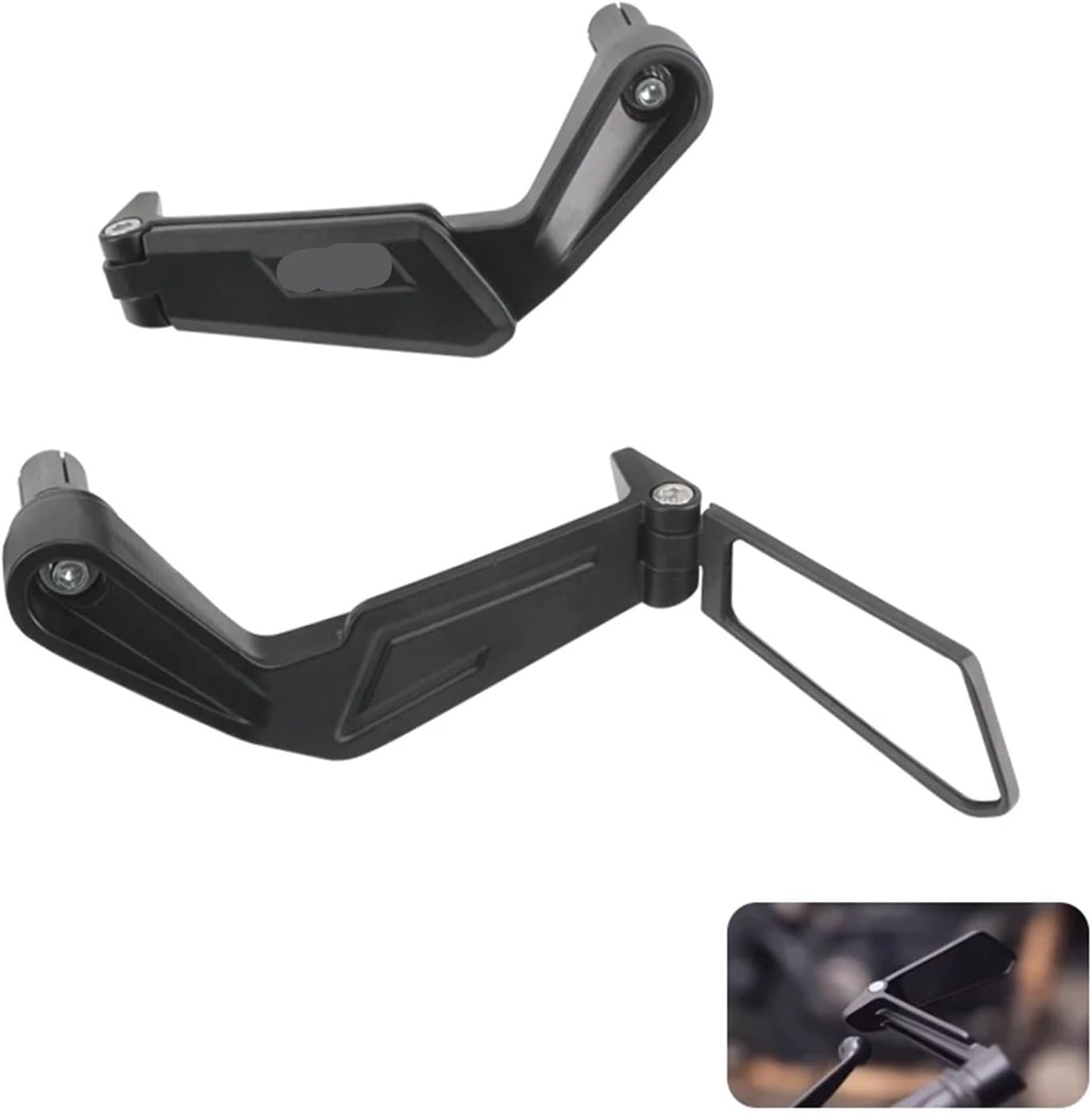 Motorcycle Handguard Mirror Rearview Mirror With Hand Guard Brake Clutch Lever Hand Guard Protector Modification,Motorcycle Mirrors Rearview