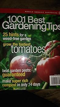 Paperback Rodale Organic Gardening 1,001 Best Gardening Tips (1,001 Best Gardening Tips) Book