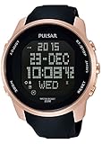 Pulsar Reloj Hombre de Digital con Correa en Caucho PQ2046X1