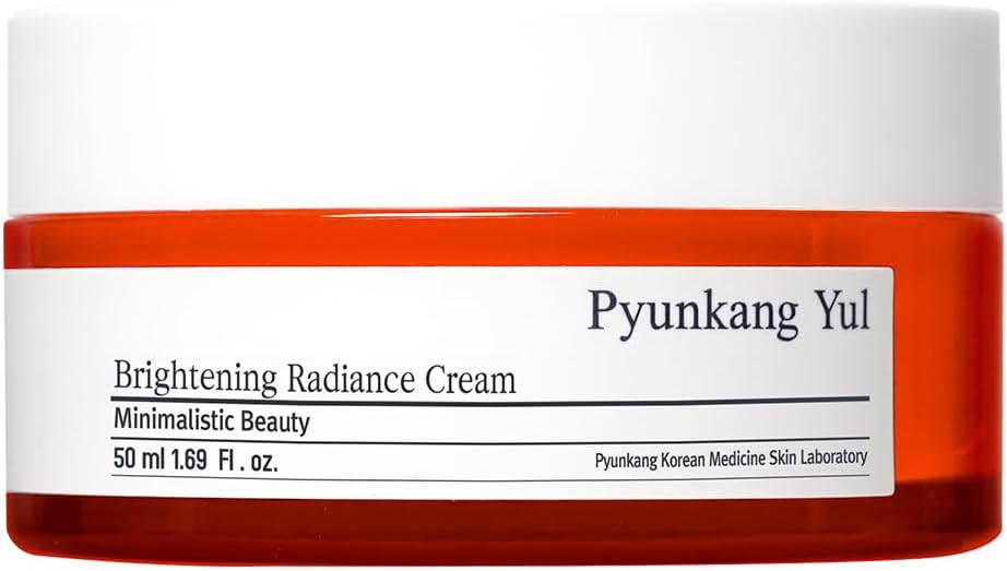 [PKY] Pyunkang Yul Radiance Vita Cream for Flawless and Radiant Skin with Vitamin C and 6 Hyaluronic acids, Face Moisturizer for Deep Hydration, Korean Skincare (1.69 Fl.Oz, 50ml)