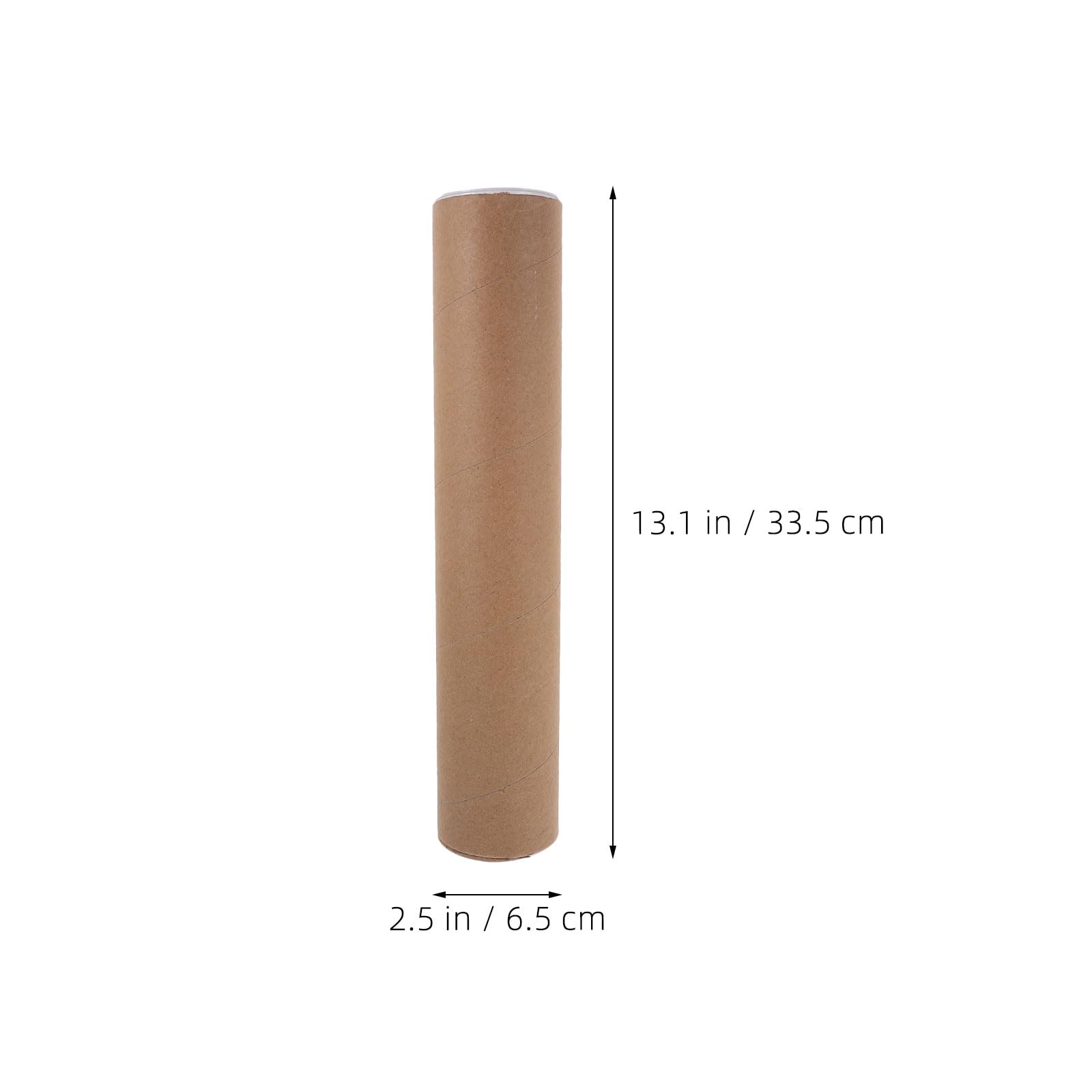 SHERCHPRY 4pcs Tubes en Carton Kraft Tubes D'affiche D'expédition pour Rangement et Envoi D'œuvres D'art et Documents Professionnels
