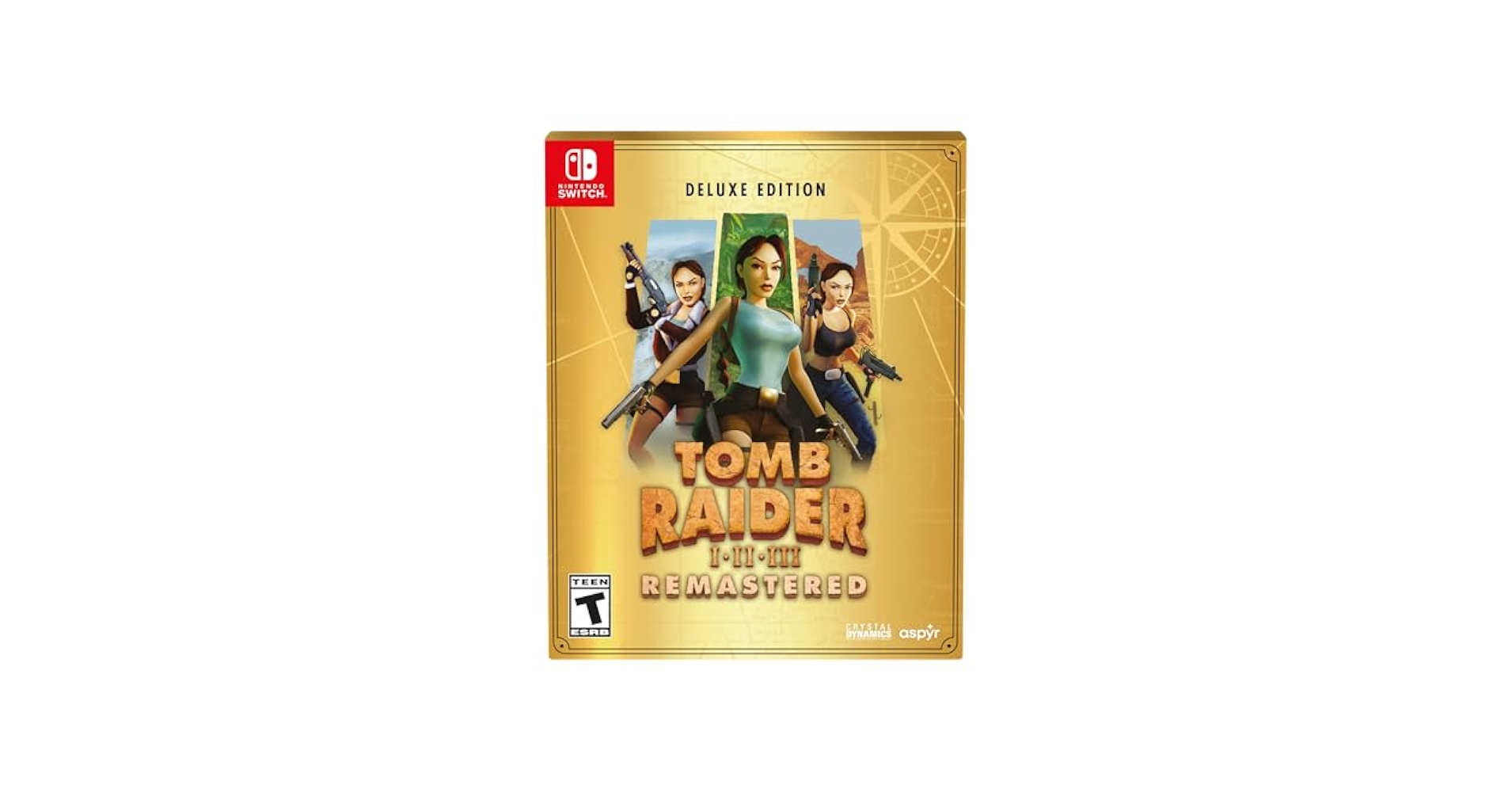 トゥームレイダー　Nintendo Switch Amazon.com: Tomb Raider I-III Remastered Starring Lara Croft