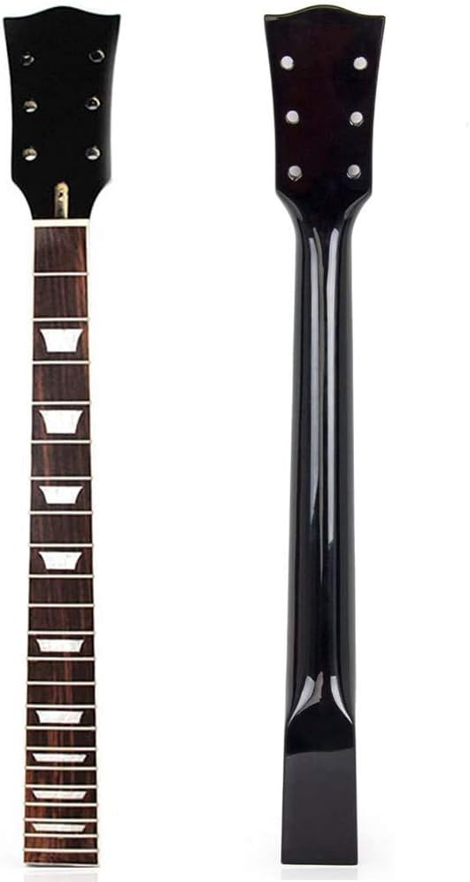 BTSEURY Maple Rosewood Electric Guitar Neck for Guitar