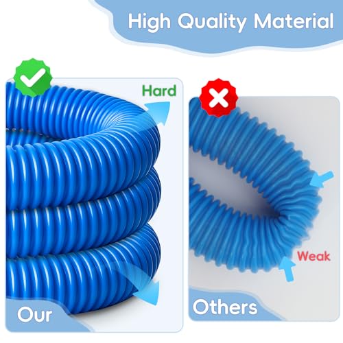 image for Btanadi Replacement Pool Hoses for Above Ground Pools 1 1/4, 59