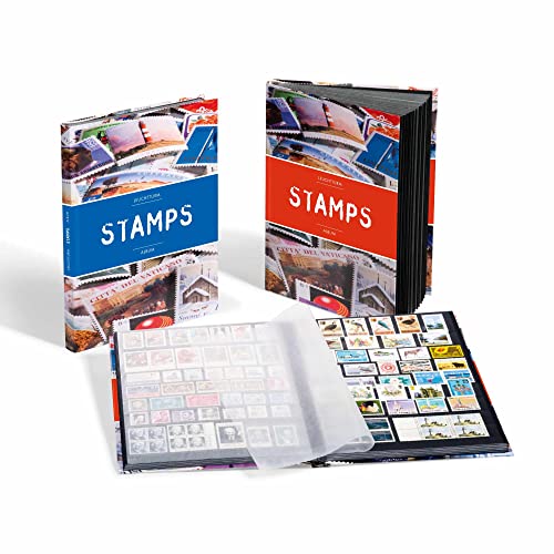 Carnet de timbres Leuchtturm 32 pages A4 protection optimale bandes