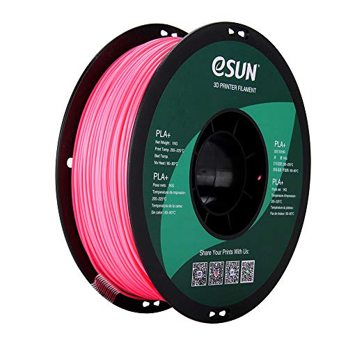 eSUN PLA PRO (PLA+) 3D Printer Filament, Dimensional Accuracy +/- 0.03mm, 1kg Spool, 1.75mm, Pink