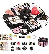 Explosion Box, Photo Scrapbook, Photo Album Box, DIY Love Memory Album for Birthday, Anniversary,...