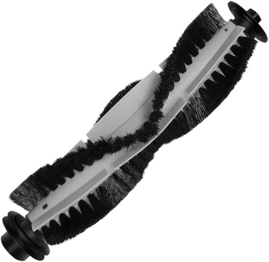 Main Brush for Vactidy For T6 Robot Vacuum Cleaner, Roller Brush with Rubber Treads for Deep Cleaning, Compatible with Hard Floors and Carpets