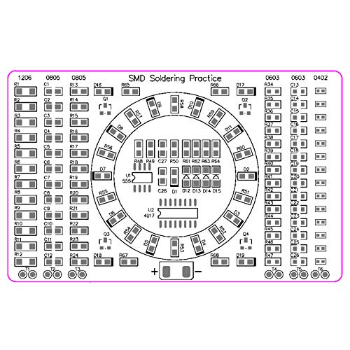 Gikfun DIY SMD SMT Welding Practice Soldering Skill Training Board Ek7028 - Thumbnail 6