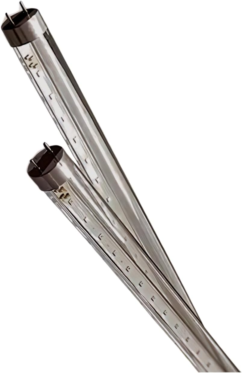 Jaspertronics™ 6 Pack of Ushio Indiglow LED T8 18W Black Light Lamp, Ideal for Special Effects, High-Output LED Blacklight for Stage & Events – Model 3000677
