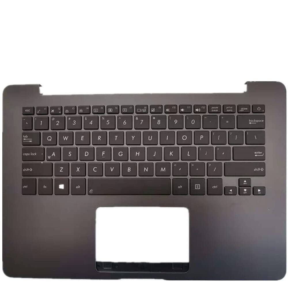 Clavier ASUS ZenBook 14 UX430UA avec coque C noire version US pour remplacement