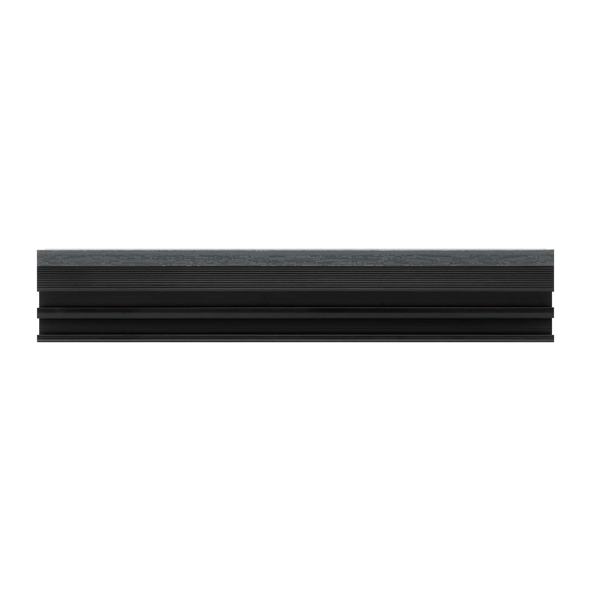 DIWARO. Rollladen Führungsschiene 4047 aus Kunststoff | Basaltgau (ähnlich RAL7012) | für Maxi Rollladenprofile (Farbe Basaltgrau | Profil 4047 | Länge 2000mm)