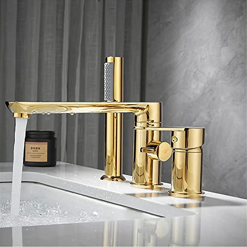 Ensemble de robinet de baignoire à poignée unique pour simplifier votre bain