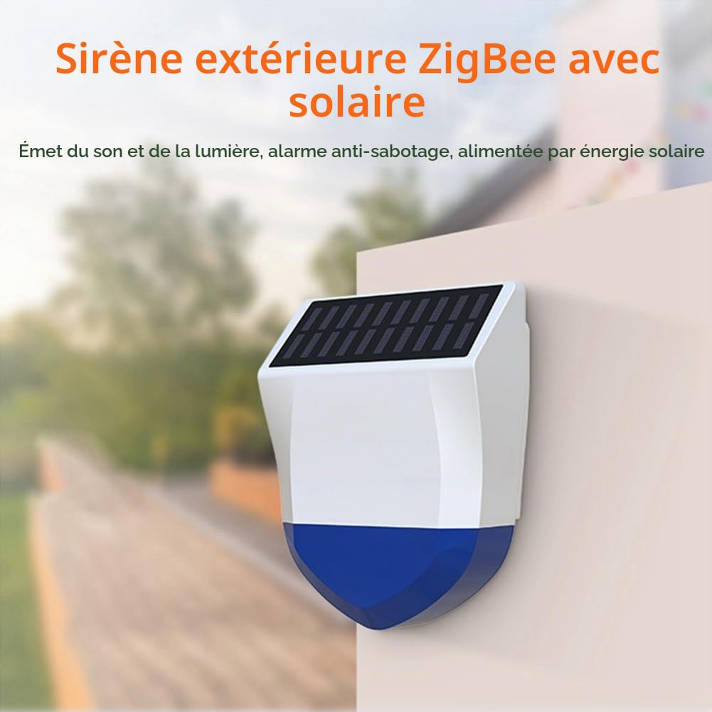 1Set NEO Graffiti Alarme Intelligent et Zigbee pour Extérieur Alarmes Anti-Pluie et Résistants au Soleil Alarme et Alarme Zigbee