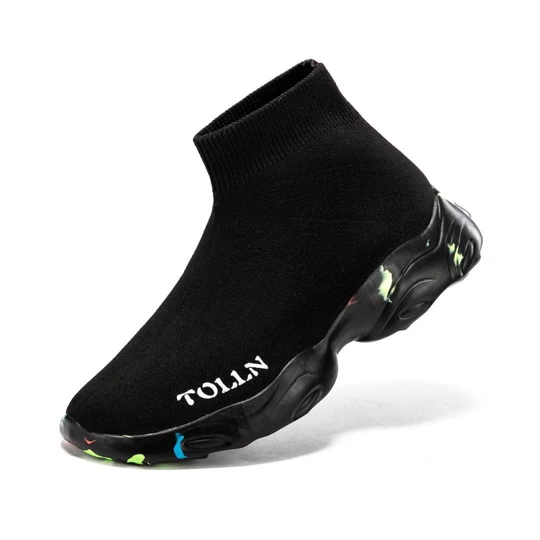TOLLN Toddler Sneakers Boys & Girls Walking Running Daily Shoes