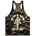 Eastabile Mens Camouflage Tank Top Vest Sport Training Undershirt (L, camouflage3)