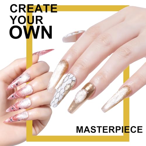 Esmalte gel magnético Gold Cat Eye 0.5 oz NXJ INFILILA miniatura 2