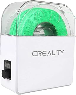 Creality Upgraded Filament Dry Box Heating Storage Box for Keeping Filament During Printing, Compatible with PETG TPU ABS PLA 1.75mm/2.85mm/3.00mm Diameters Filament, White