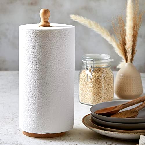 Wood Kitchen Towel Holder - Natural