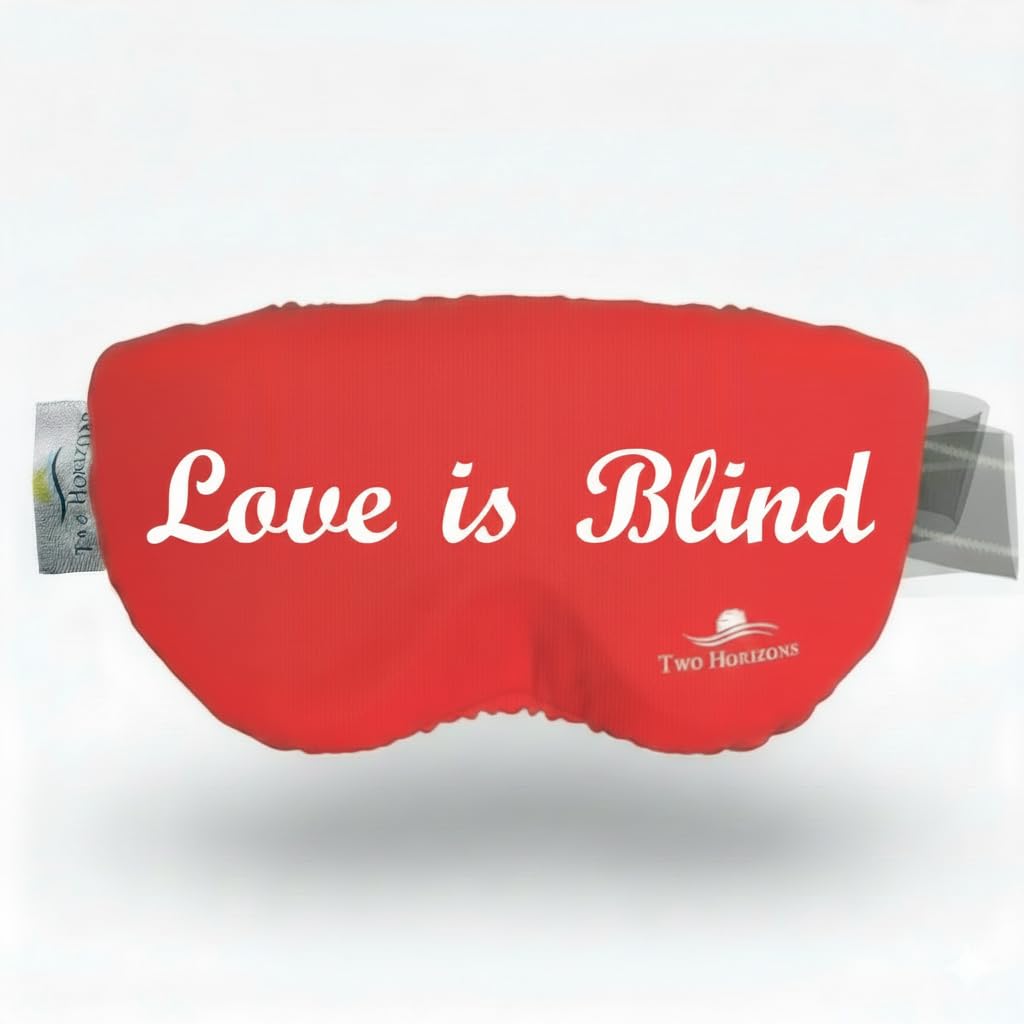 Two Horizons Ski Goggles Protective Cover | Protects Against Scratches | Microfibre Glasses Cleaning Cloth | Style with Smile | Ski Goggles Protective Cover | Ski Goggle Cover | Ski Goggles Protection