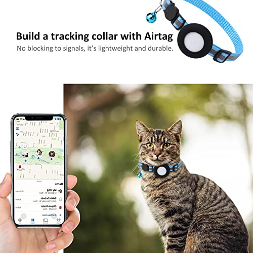 image for SimpleThings 2022 Airtag Cat Collar Holder, Small Air tag Cat Collar H
