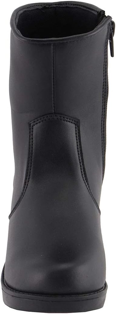 Milwaukee Leather MBL9480 Women's Premium Black 'Super Clean' Motorcycle Fashion Riding Boots with Side Zippers - 5