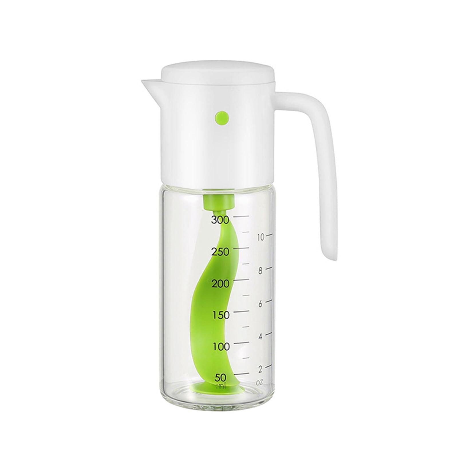 Salad Dressing Mixer Bottle,300ml/10fl oz Effortless Salad Dressing Shaker Vinaigrette Bottle and Versatile Mixing Container for Salad Dressings, Juices, and Ketchup Storage