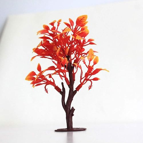 Miniatura 4 de Decoraciones de pasteles de árboles mejorados, árboles modelo OrgMemory con bases, (19 piezas, 3-5.5 pulgadas/3.0-5.5 in), árboles de escala Ho,