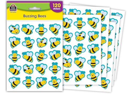 Teacher Created Resources Buzzing Bees Stickers (TCR6913)
