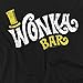 Popfunk Willy Wonka Vintage Wonka Bar Logo T Shirt (XXX-Large) Black