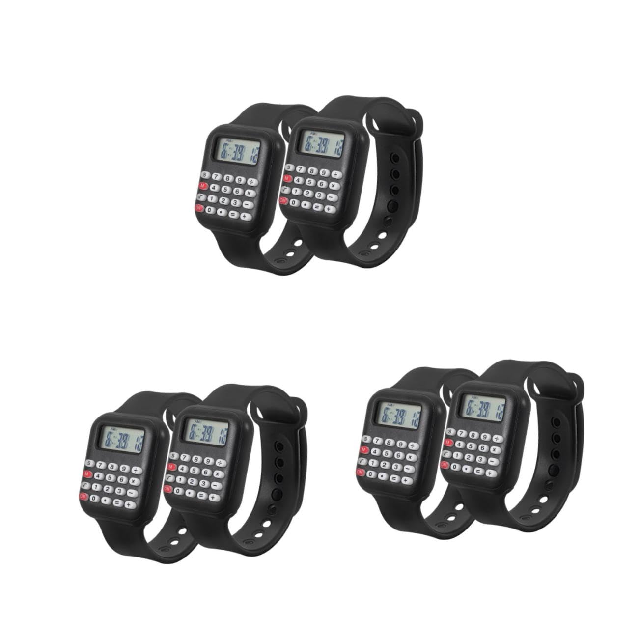 Reloj calculadora infantil Veemoon herramienta portátil aprender matemáticas 8