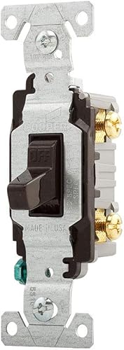 Miniatura 2 de Eaton CS220B - Interruptor de palanca de doble polo de 20 amperios, color marrón