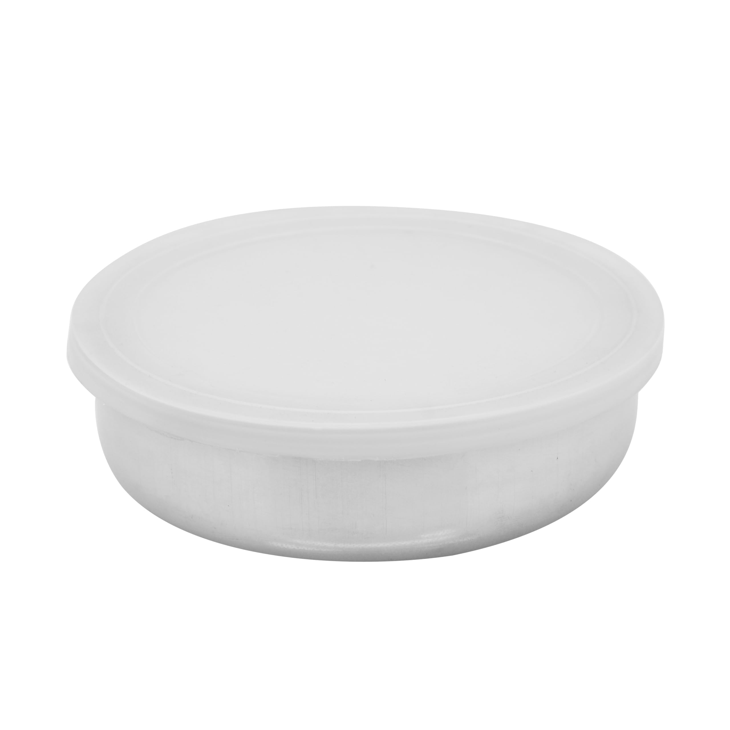 Raj Steel Container With Lid, 12/14/16 CM, RSSP24, 3 Pieces, Silver